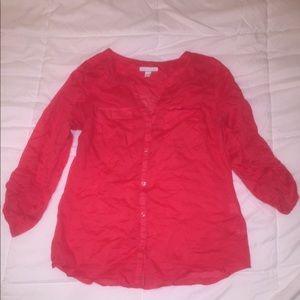 New York & company cotton top/Blouse